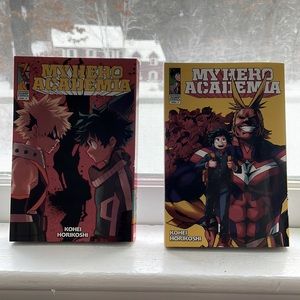 Volumes 1 and 2 of my hero academia. No flaws just didn’t like the anime :)